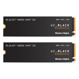 2er Pack WD_BLACK SN850X NVMe SSD 4TB M.2 2280 PCIe Gen4 Internes Solid-State-Module