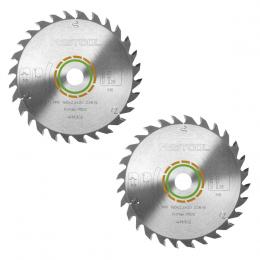 2x Festool Universal Kreissägeblatt W28 160 x 2,2 x 20 mm 160 mm 28 Zähne ( 496302 ) TS TSC ATF AP