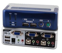 Ein Angebot für 4-Port KVM Switch PS/2-USB-Aud io-USB2.0 Hub incl. Kabelset  aus dem Bereich KVM/Video-Switche/Extender > KVM Switche Desktop - jetzt kaufen.