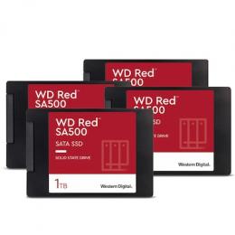 4er Pack WD Red SA500 1TB 2.5 Zoll - interne Solid-State-Drive