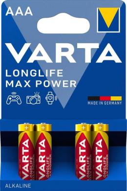 4x Varta 4703 Maxi-Tech Micro AAA für Krinner Lumix Classic IR IR 75122 IR 75145 kabellose LED-Chris