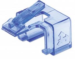 50er-Pack RJ45-Reparaturclips INTELLINET Zur Reparatur von RJ45-Modularsteckern, transparent blau, 50 Stck