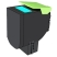 71B2HC0 ALTERNATIV Lexmark Toner-Kit cyan return program