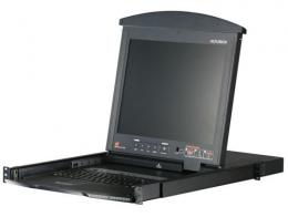 8-Port KVM Switch Cat.5 + Konsole 19