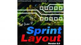 ABACOM Leiterplatten Layout Software Sprint‑Layout 6.0, PCB Design Vollversion