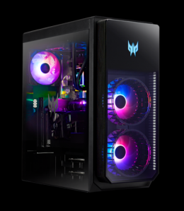 Acer Predator Orion 7000 PC Gaming Desktop Intel Core Ultra 7 265KF, 32GB DDR5 RAM, 2TB M.2 SSD, NVIDIA® GeForce® RTX™ 5080 (16GB GDDR7), Windows 11 H