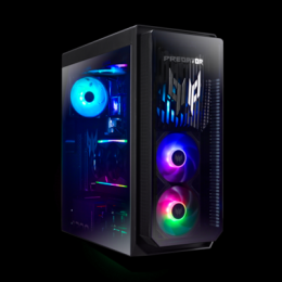 Acer Predator Orion 7000 PC Gaming Desktop Intel Core Ultra 9 285K, 64GB DDR5 RAM, 2TB M.2 SSD, NVIDIA® GeForce® RTX™ 5090 (32GB GDDR7), Wi-Fi 7, TB4,