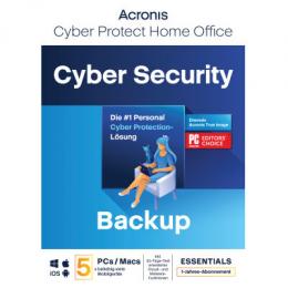 Acronis True Image Essentials [5 Geräte - 1 Jahr]