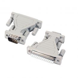 Adapter, Dsub 9 auf DSub 25, St.-Bu., beige