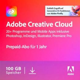 Adobe Creative Cloud Pro | 1 Jahr | 100GB | PC/Mac
