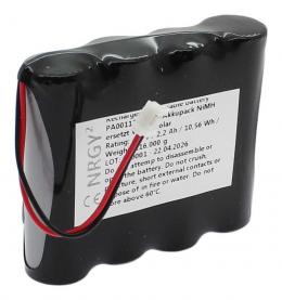 Akkupack für D+H Mechatronic Ventic Solar 64.801.52 D + H Mechatronic