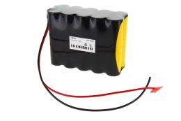 Akkupack für RWA 24 Volt mit 30cm Kabelausgang