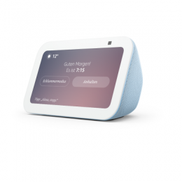 Amazon Echo Show 5 (3. Generation, 2023) blau - Der neue Echo Show 5 (3. Gen.) | Kompakter smarter Touchscreen mit Alexa zum Steuern deines Smart Home