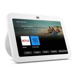 Amazon Echo Show 8 (3. Gen., 2023) | Weiß - Smarter HD-Touchscreen mit 3D-Audio, Smart-Home-Hub und Alexa