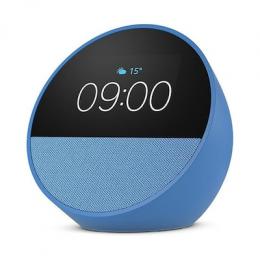 Amazon Echo Spot (2024), blau + Nedis SmartLife Outdoor Stecker Zigbee 3.0 | IP44 | Leistungsmesser | 3680 W | Type F (CEE 7/7) | -10 - 40 °C | Androi