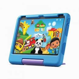 Amazon Fire HD 10 Kids-Tablet (2023), blau für Kinder ab dem Vorschulalter, Mit brillantem 10-Zoll-Display, Kindersicherung und 2 Jahren Sorglos-Garan