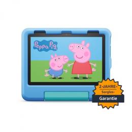 Amazon Fire HD 8 Kids-Tablet (2022), blau für Kinder von 3 bis 7 Jahre, 2 Jahre Sorglos-Garantie, kindgerechte Hülle, 8-Zoll-HD-Display, 32GB