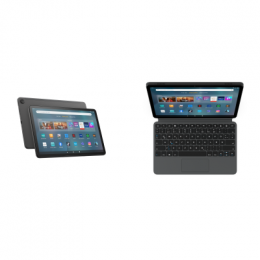 Amazon Fire Max 11 64 GB Tablet + Tastaturhülle - Bundle bestehend aus Fire Max 11 64GB und der passenden Tastaturhülle