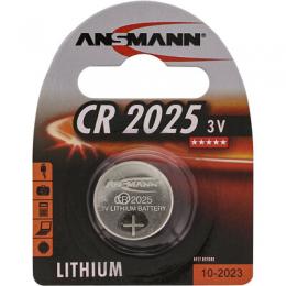 ANSMANN 5020142 Knopfzelle CR2025 3V Lithium