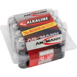 Ansmann Red Line Alkaline-Batterie Mignon, 20er Pack