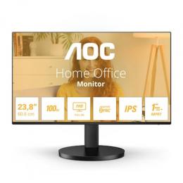 AOC 24B3HA2 24 Zoll Full HD Monitor, eingeb. Lautsprecher (1920x1080, 100 Hz, VGA, HDMI 1.4) schwarz