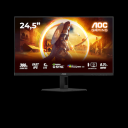 AOC 25G4SRE 25 Zoll -Gaming Monitor Fast IPS Panel, FHD, 310 Hz, 1 ms, HDR400, HDMI, DP