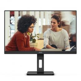 AOC 27E3QAF B-Ware 27 Zoll Full HD Monitor, Lautsprecher, höhenverstellbar (1920x1080, 75 Hertz, VGA, HDMI, DisplayPort) schwarz