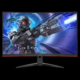 AOC C32G2ZE/BK Gaming Monitor - Curved, 240 Hz, FreeSync Premium