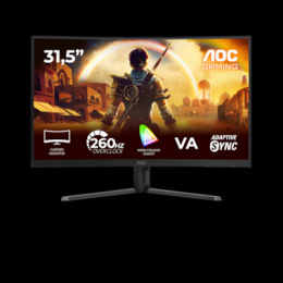 AOC C32G42ZE 32 Zoll - Curved Gaming Monitor VA Panel, FHD, 240 Hz, 0,5 ms, HDR10, HDMI, DP