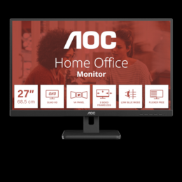 AOC Q27E3UAM QHD Monitor - Adaptive Sync, 75 Hz, USB-Hub