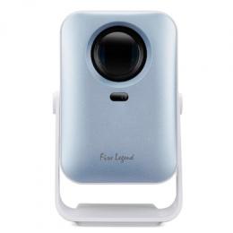 AOpen QH31s blau powered by Acer - portabler LED-Beamer - HD, 150 ANSI Lumen, HDMI, USB-A, Wireless Projection, AutoFokus, Smart TV, Lautsprecher