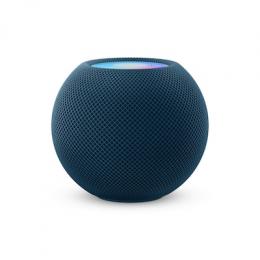Apple HomePod Mini (Blau) MJ2C3D/A [Bluetooth, 360° Audio, Siri Sprachsteuerung]