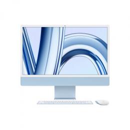 Apple iMac MQRQ3D/A Blau - 61cm(24‘‘) M3 8-Core Chip, 10-Core GPU, 8GB Ram, 256GB SSD