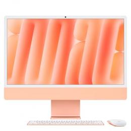 Apple iMac Orange CZ1EV-00200010 - 61cm(24‘‘) M4 10-Core CPU, 10-Core GPU, 16GB RAM, 1TB SSD, Standardglas, Magic Keyboard TID und NUM