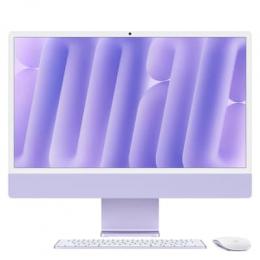 Apple iMac Violett CZ1ET-01000100 - 61cm(24‘‘) M4 10-Core CPU, 10-Core GPU, 24GB RAM, 256GB SSD, Nanotexturglas, Magic Keyboard TID