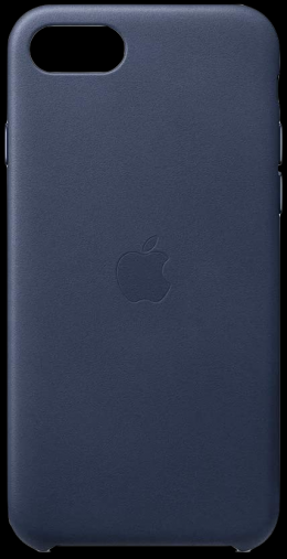 Apple iPhone SE 2 / 8 / 7 Leder Case – Mitternachtsblau