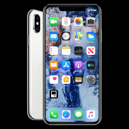 Apple iPhone XS Max 256 GB - Silber