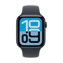 Apple Watch SE 3 Cellular 44mm Mitternacht Aluminium Gehäuse mit Mitternacht Sport Band - S/M