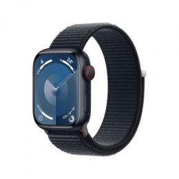 AppleWatch S9 Aluminium Cellular 41mm Mitternacht MRHU3QF/A (Sport Loop mitternacht)