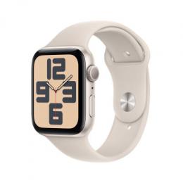 AppleWatch SE Aluminium 44mm Polarstern MRE43QF/A Sportarmband Polarstern S/M
