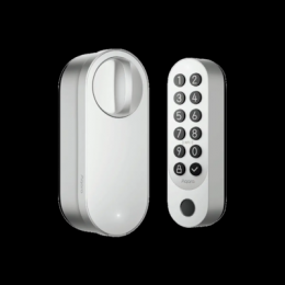 Aqara Smart Lock U200 (Silver) smartes Türschloss mit verschiedenen Entriegelungsmethoden