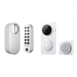 Aqara Türschloss U200 + Doorbell Camera Hub G410 Weiß U200 + G410 Weiß