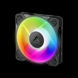 ARCTIC P12 PRO Reverse A-RGB schwarz | Gehäuselüfter