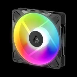 ARCTIC P14 PRO Reverse A-RGB schwarz | Gehäuselüfter