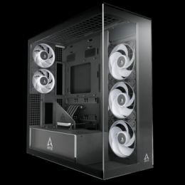 ARCTIC Xtender VG Black Clear Glass | PC-Gehäuse
