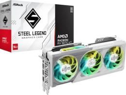 ASRock Radeon RX 9070 XT Steel Legend B-Ware - 16GB GDDR6, 1x HDMI, 3x DP