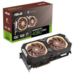 ASUS Noctua GeForce RTX 4080 SUPER OC Edition Grafikkart B-Ware - 16GB GDDR6X, 2x HDMI, 3x DP