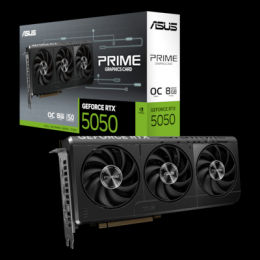 ASUS Prime GeForce RTX 5050 8G OC Edition - 8GB GDDR6, HDMI, 3x DP