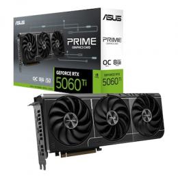 ASUS Prime GeForce RTX 5060 Ti 8G OC - 8GB GDDR7, HDMI, 3x DP