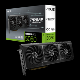 ASUS Prime GeForce RTX 5080 EVO OC - 16GB GDDR7, HDMI, 3x DP